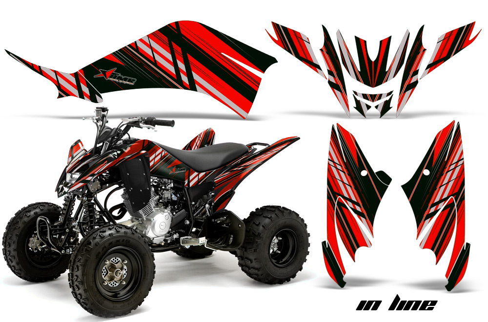 Yamaha Raptor 125 Graphic Kit IN RB